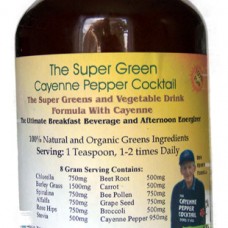 The Super Green Cayenne Pepper Cocktail